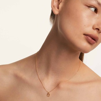 Collier Pdpaola Lettre Y Mini doré
