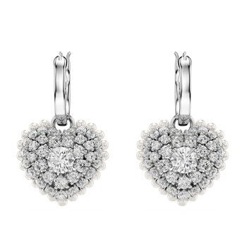 Boucles d'oreilles pendantes Swarovski Hyperbola
coeur