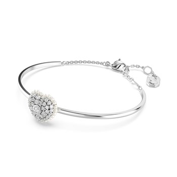 Bracelet jonc Swarovski Hyperbola coeur