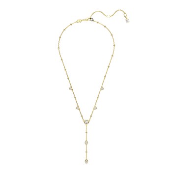 Collier en Y Swarovski Imber doré