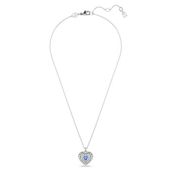 Collier Swarovski Idyllia coeur bleu