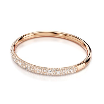 Bracelet jonc Swarovski Meteora rosé M