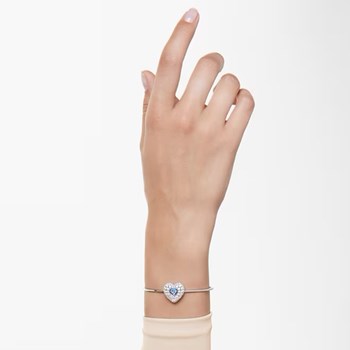 Bracelet jonc Swarovski Hyperbola bleu