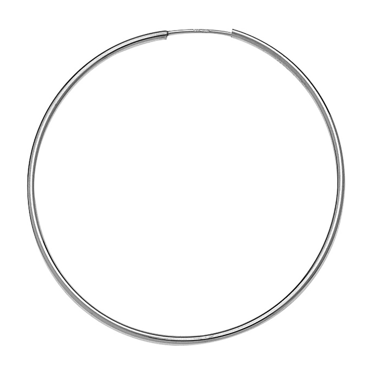Créoles Brillaxis or balns fil rond 1.5 mm_x000D_
diamètre 50 mm