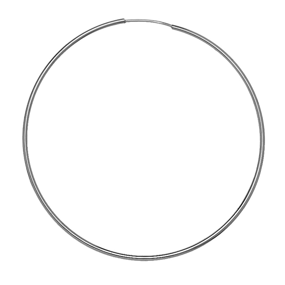 Creoles Brillaxis or blanc fil rond 1.5mm_x000D_
diamètre 60 mm