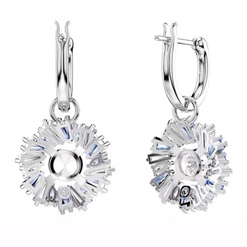 Boucles d'oreilles Swarovski Idyllia fleurs bleues