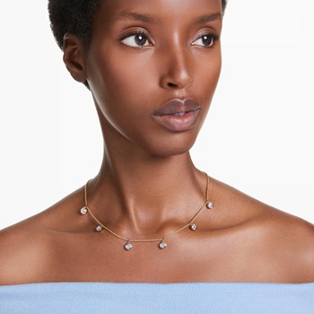 Collier Swarovski Imber pampilles bleues