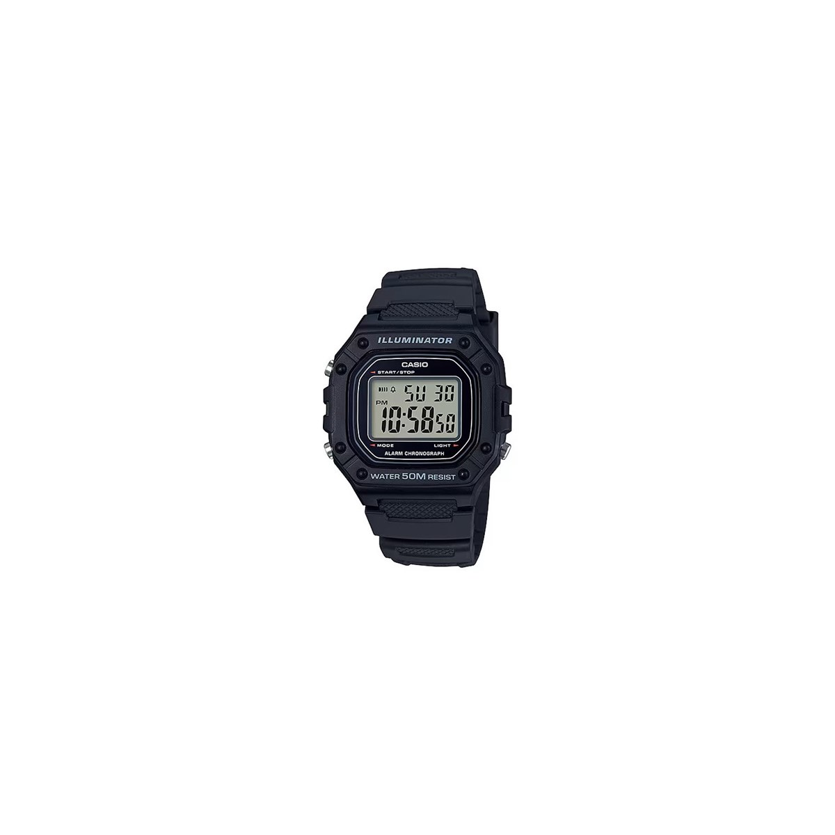 Montre CASIO illuminator noire