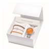 Coffret femme ROXANE Cadran orange bracelet acier
Pierre Lannier x Les Interchangeables Edition Limitée - vue V1