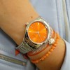 Coffret femme ROXANE Cadran orange bracelet acier
Pierre Lannier x Les Interchangeables Edition Limitée - vue V2