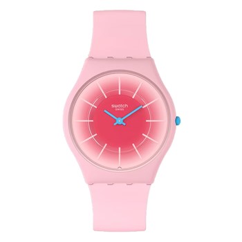 Montre femme Swatch Skin Radiantly Pink