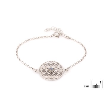 BRACELET ARGENT LABRADORITE