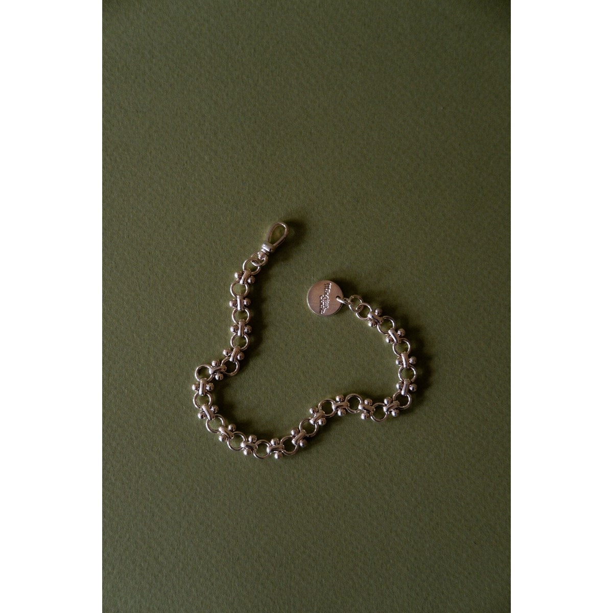 maxi bracelet plaqué argent - HÉBÉ - vue 2