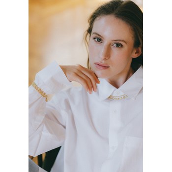maxi collier plaqué argent - HÉBÉ
