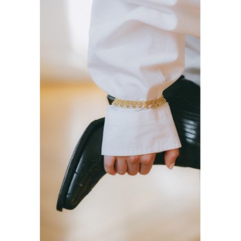 bracelet doré à l'or fin - HÉBÉ