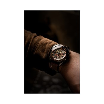 Hawker Hunter Dual Time Chrono - Montre homme - Mouvement Quartz Chronographe avec date