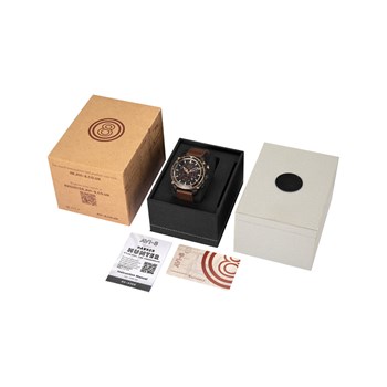 Hawker Hunter Dual Time Chrono - Montre homme - Mouvement Quartz Chronographe avec date