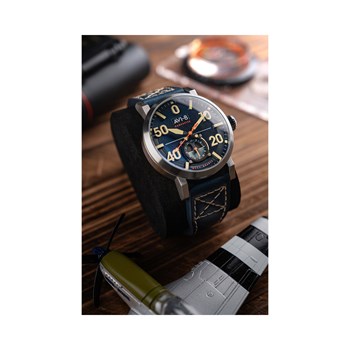 DAMBUSTER 617 SQUADRON ASSOCIATION - Montre homme - Mouvement japonais meca quartz 3 aiguilles et compteur 24h