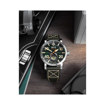 DAMBUSTER 617 SQUADRON ASSOCIATION - Montre homme - Mouvement japonais meca quartz 3 aiguilles et compteur 24h