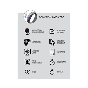 Montre Connectée - Super Amoled