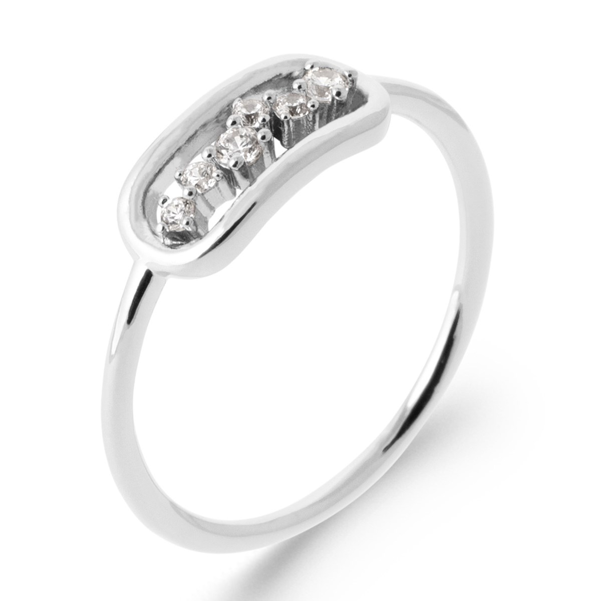 Bague Brillaxis constellation argent - vue 3