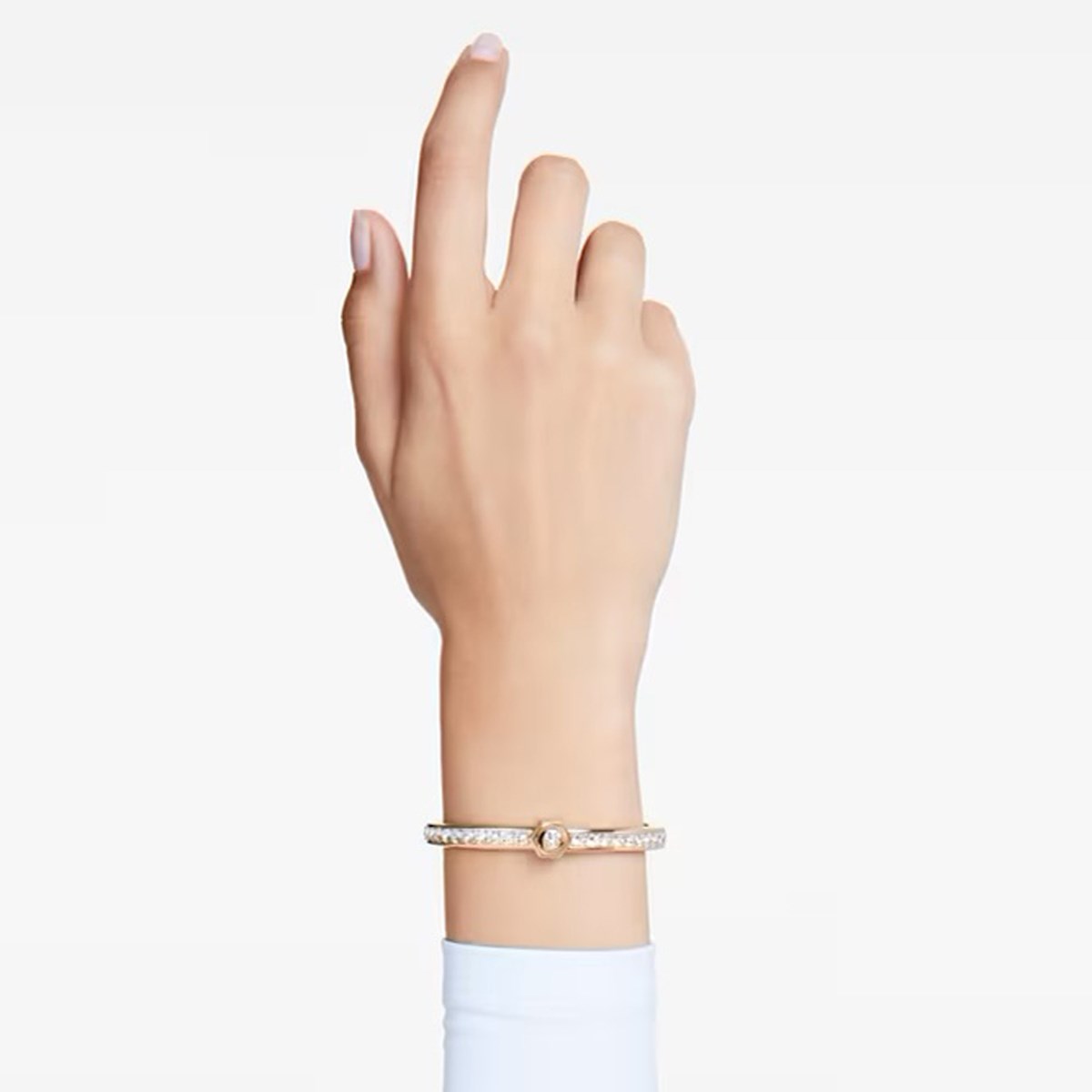 Bracelet jonc Swarovski Numina coupe ronde_x000D_
Taille M - vue 2