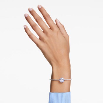 Bracelet jonc Swarovski Idyllia bleu