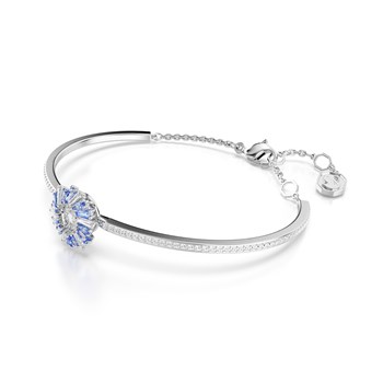 Bracelet jonc Swarovski Idyllia bleu