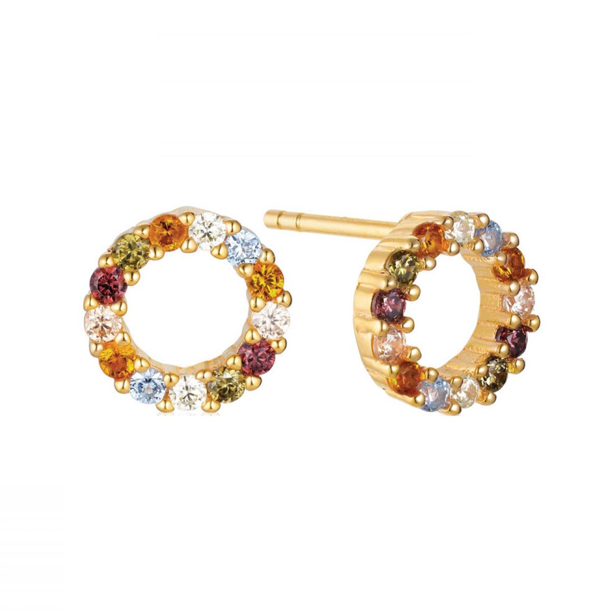 Boucles d'oreille puce Sif Jakobs BIELLA UNO_x000D_
piccolo multicolores