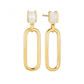 Boucles d'oreille Sif Jakobs ROCCANOVA LUNGO
argent plaqué or et oxyde