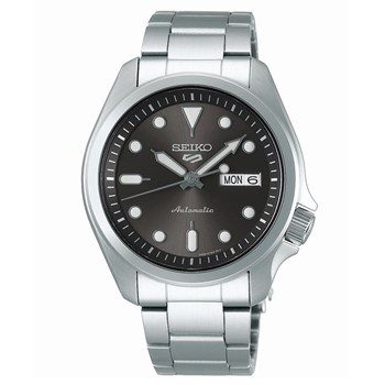 Montre Seiko 5 Sports automatique acier cadran gris