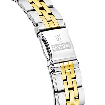 Montre femme Festina Mademoiselle bicolore
cadran vert