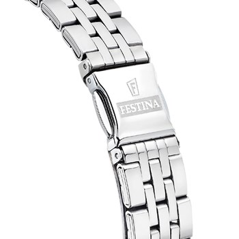 Montre femme Festina Mademoiselle acier
cadran bleu ciel