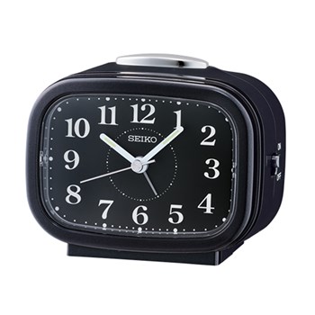 Réveil Seiko classique noir