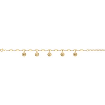 Bracelet souple multi-motifs en Plaqué Or