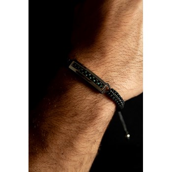 Bracelet souple sur cordon Léon en Acier 316L
