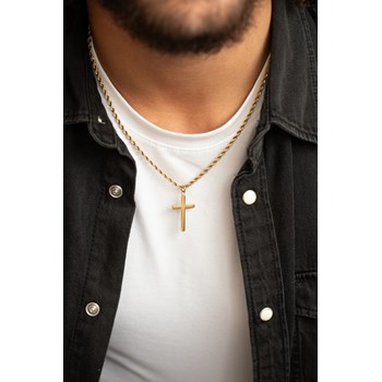 Collier mono-motif Tony en Acier 316L