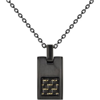 Séverin single-pattern necklace in 316L steel