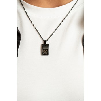 Séverin single-pattern necklace in 316L steel