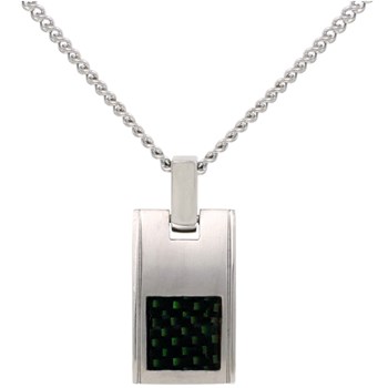 Séverin single-pattern necklace in 316L steel