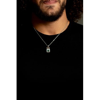 Séverin single-pattern necklace in 316L steel