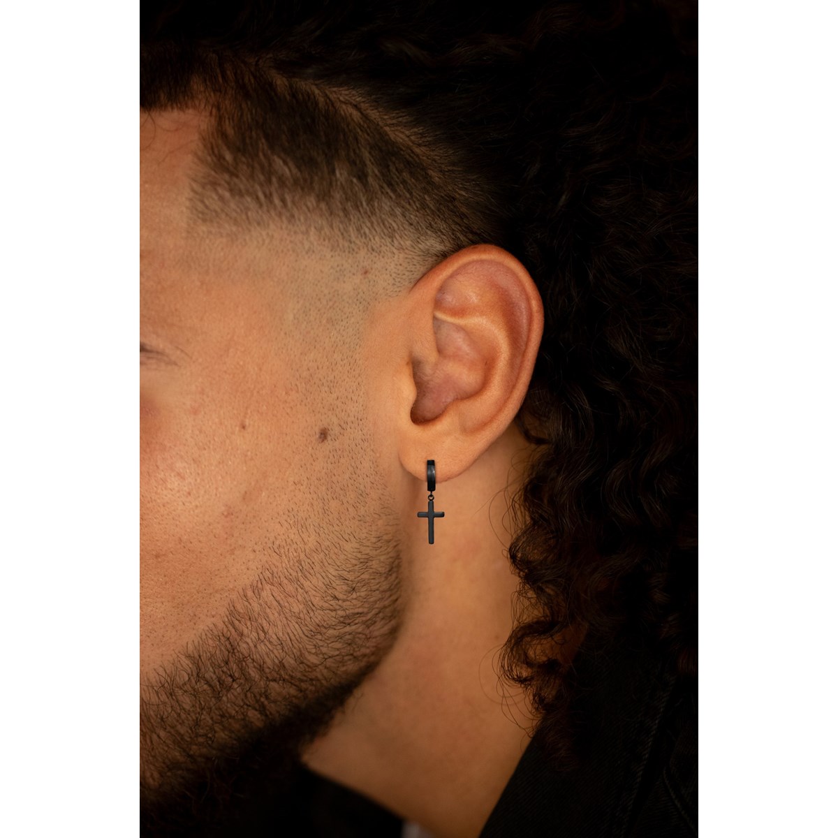 Créoles Tony en Acier 316L - vue 2