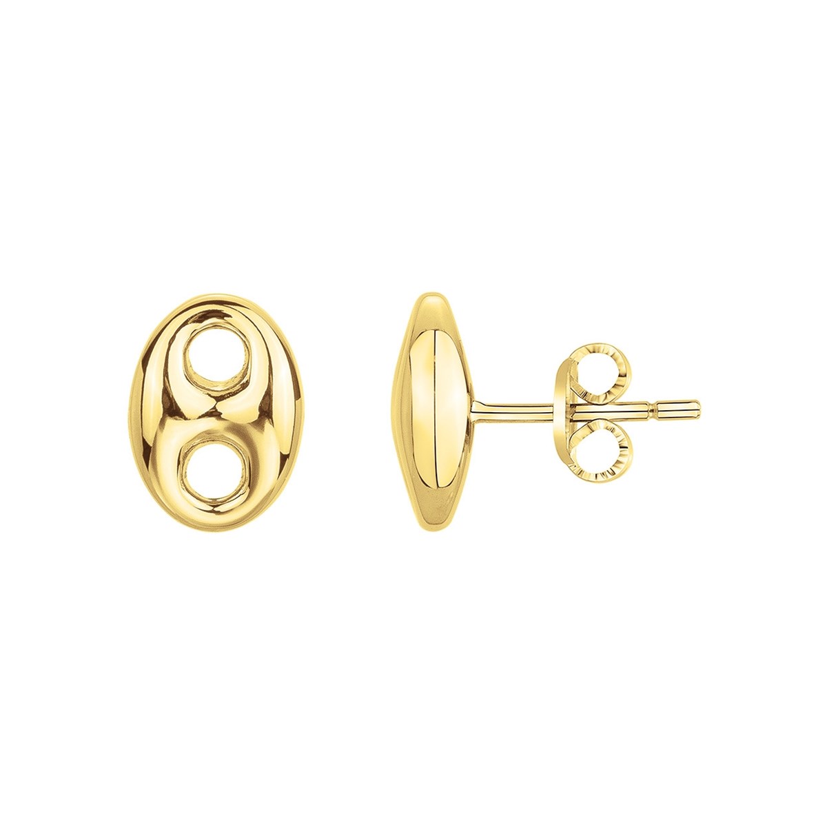 Boucles d'oreilles clous Joshua en Acier 316L