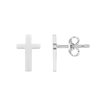 Boucles d'oreilles clous Tony en Acier 316L