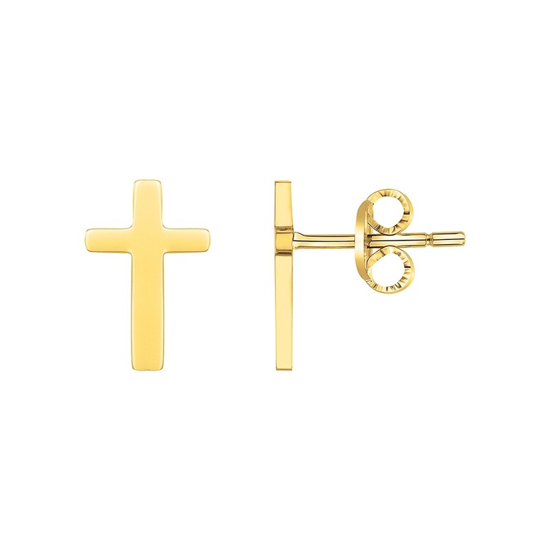 Boucles d'oreilles clous Tony en Acier 316L