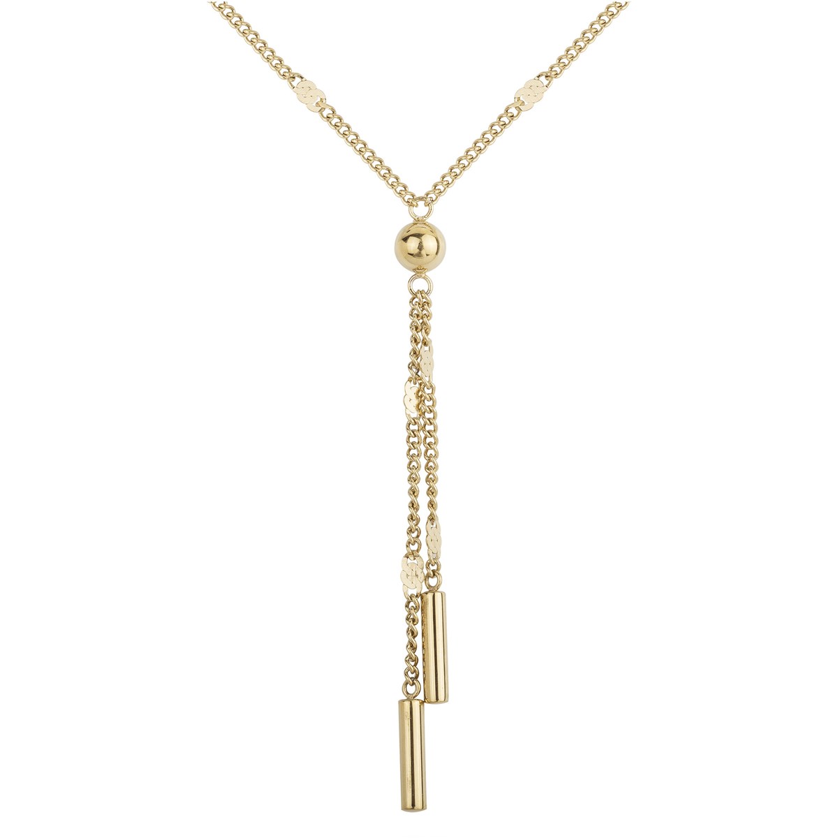 Collier Y Anne en PVD