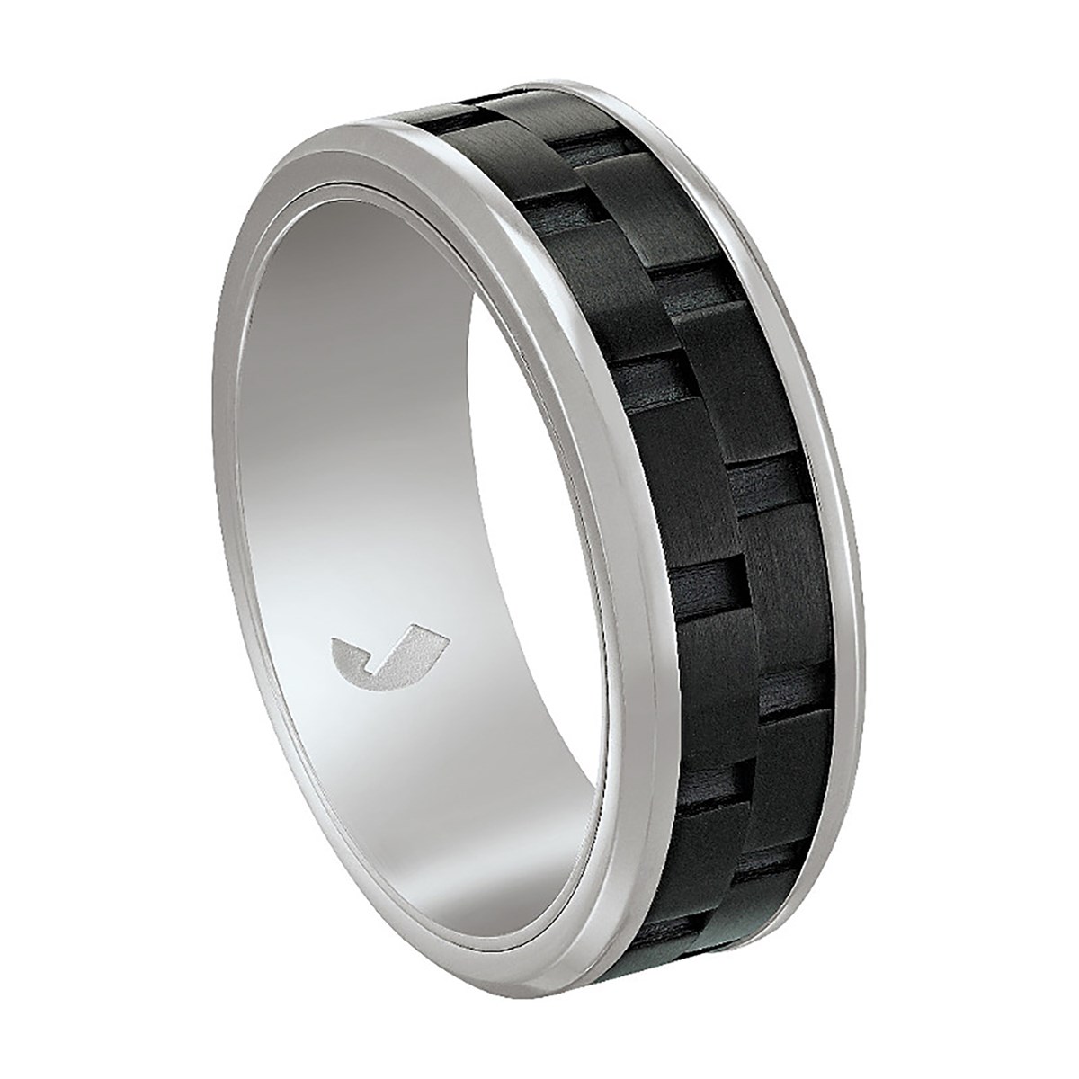 Bague homme Jourdan Oahu acier et résine - vue 3