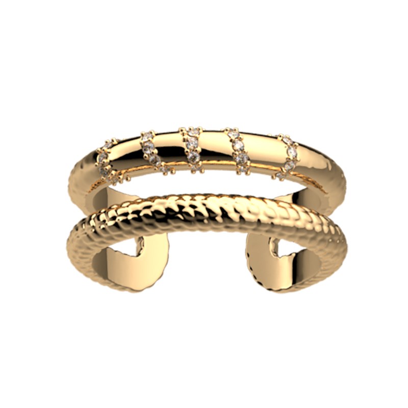 Bague Les Cadettes Pelage dorée - vue 2