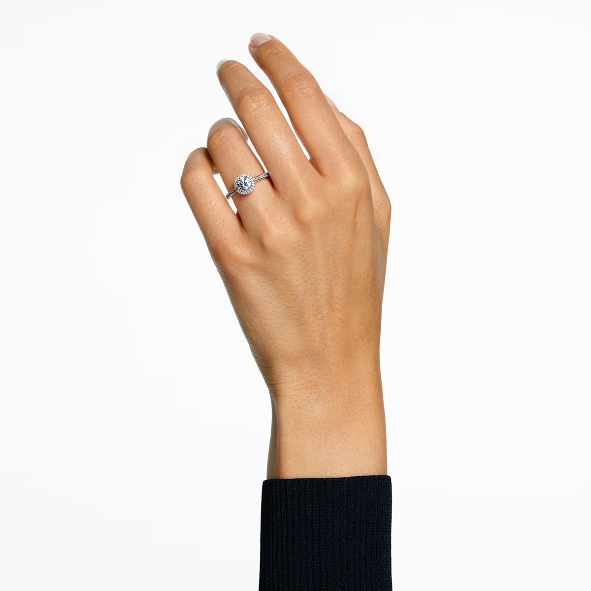 Bague cocktail Swarovski Constella ronde 52 - vue 4