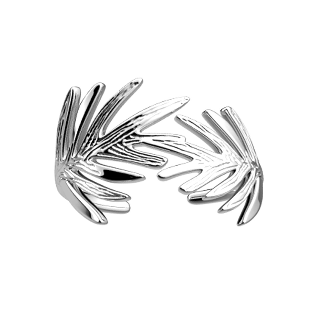 Bague Les Cadettes Croisette argentée - vue 2